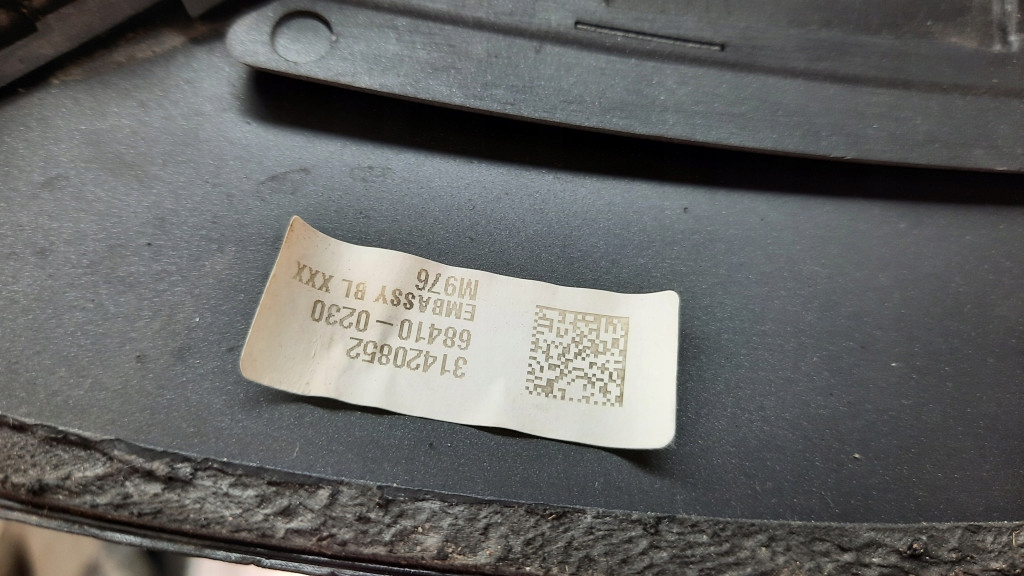 фото №7, Накладка крила задня задня права 31420852 volvo v90 cc