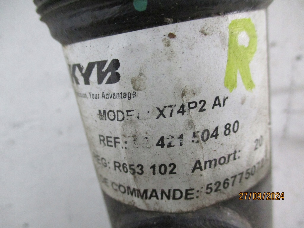 фото №7, Амортизатор амортизатор правий лівий citroen ds7 9848590280 9842150480 задній різьба