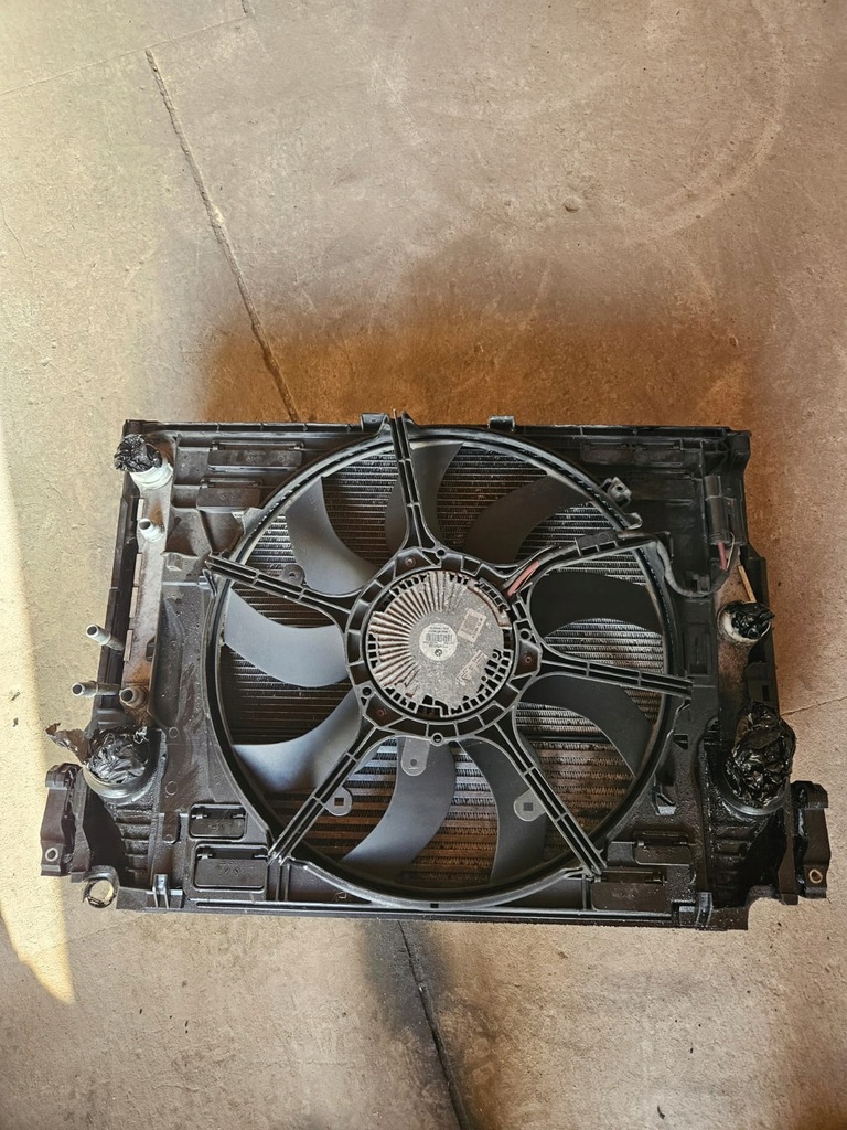 фото №1, Комплект радіатор вентилятор bmw f01 n57