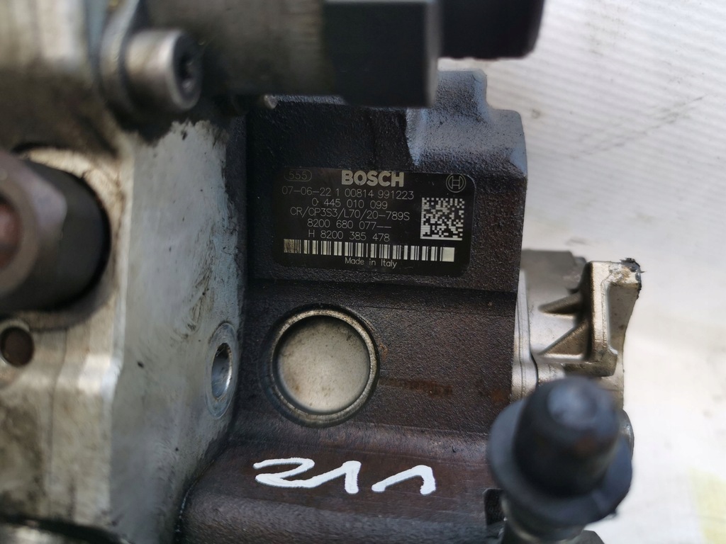 фото №8, Насос упорскування 0445010099 trafic movano laguna 2.0 dci