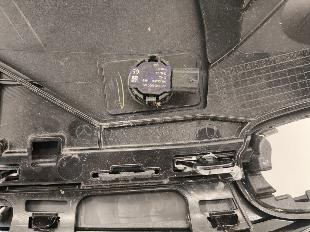 фото №8, Бампер перед передний mercedes eqs w297 22-