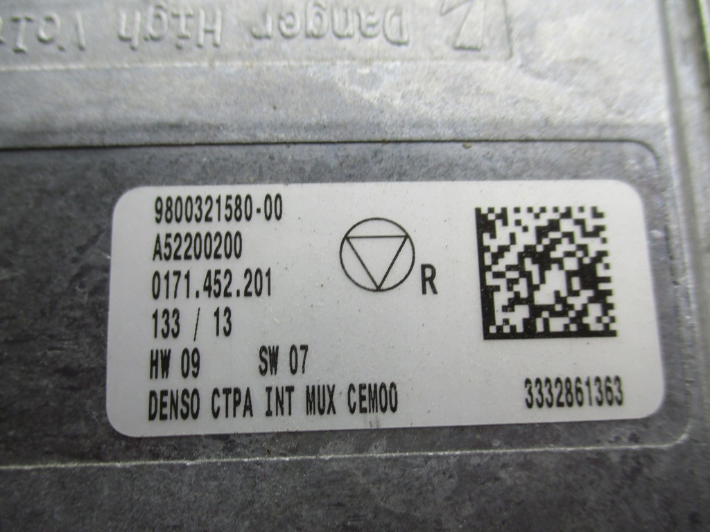 фото №7, Partner berlingo електрик electric 13-18 нагрівач додатковий обігрівач 9800321580