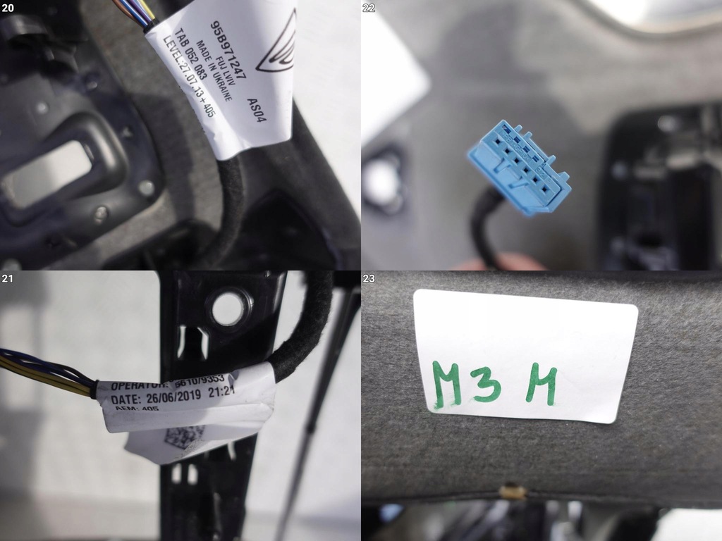 фото №12, Porsche macan 95b стеля alcantara black