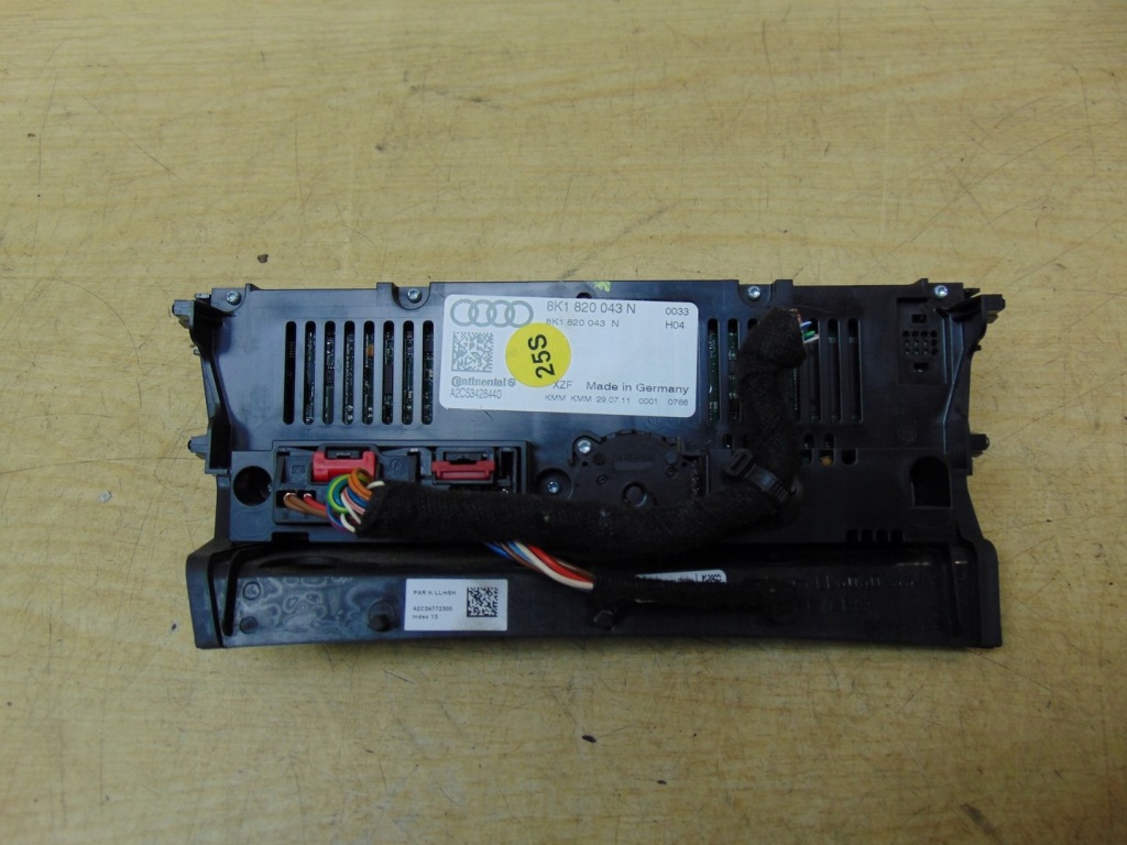 фото №10, Панель управление кондиционера audi a5 lift 8k1820043n
