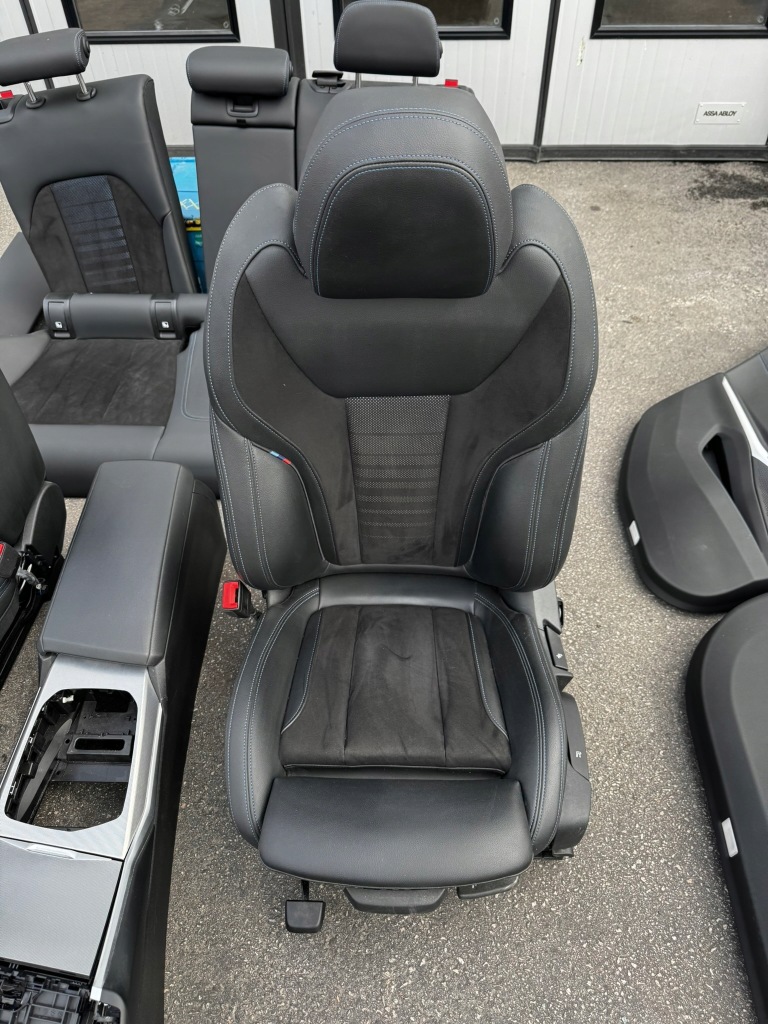 фото №8, Bmw 3 g21 touring сиденья салон mpakiet полный сиденья обивка