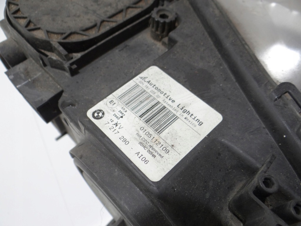 фото №9, Лампа правая передняя bmw x3 f25 h7 7217290