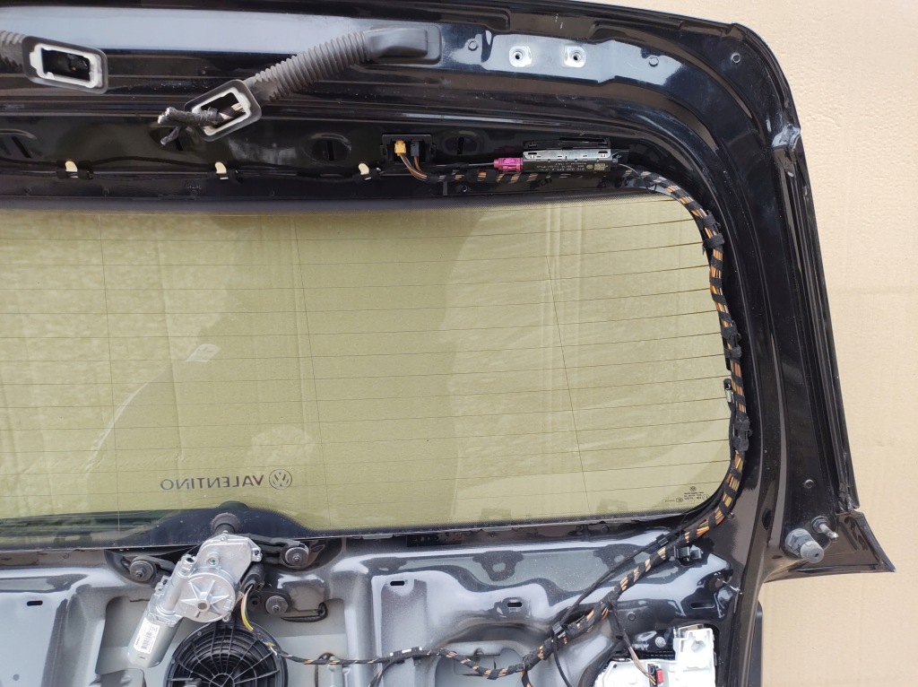 фото №13, Крышка багажника задняя задняя vw golf 7 vii sportsvan 2015 eu целая