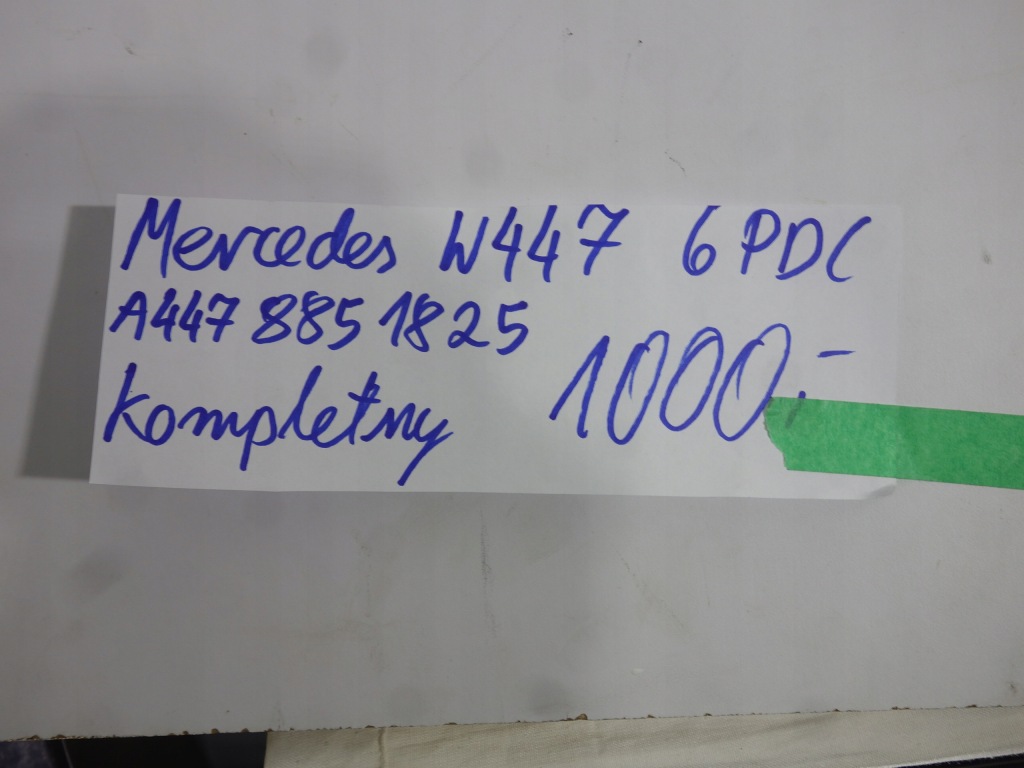 Бампер задний mercedes vito v w447 6pdc a4478851825 Оригинал