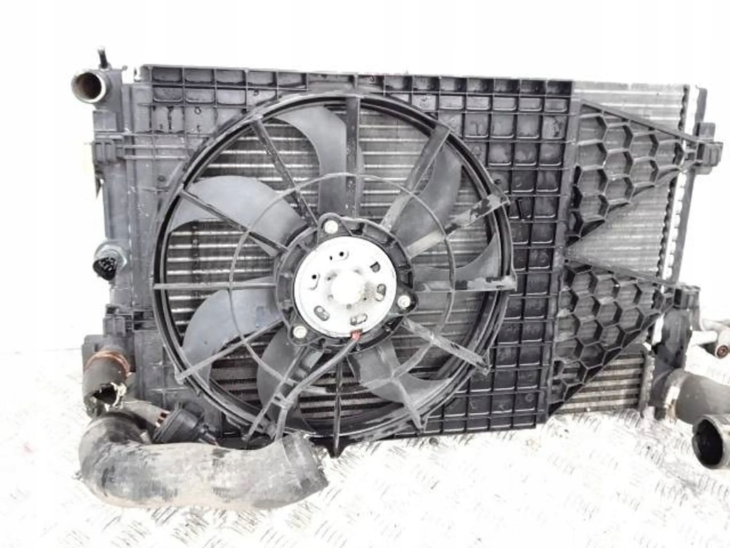 фото №6, Радіатор kpl. skoda fabia ii 1.6 tdi