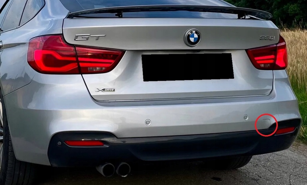 фото №16, Bmw seria 3 gt f34 m-pakiet 2013-2021 заглушка фаркоп задня оригінал