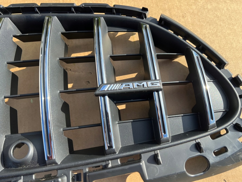 фото №11, Mercedes c w206 206 43 amg решётка радиатора решётка радиатора panamericana gt оригинал новый !!