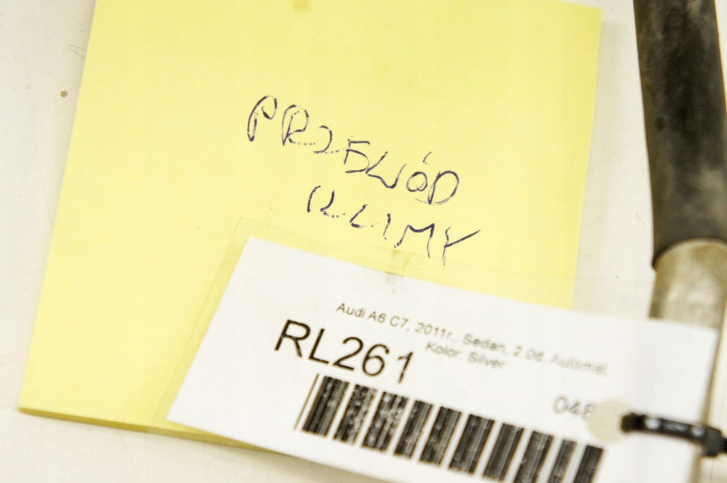 фото №5, Rl261 audi a6 c7 шланг wąż кондиционера