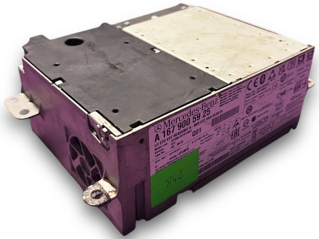 фото №3, Mercedes w167 радіо navi 1679005925 #842 m