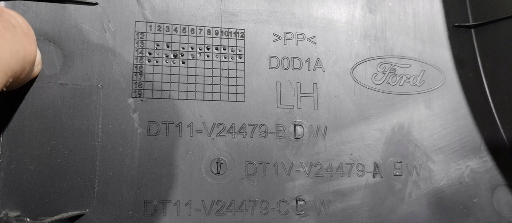 фото №8, Защита стойка порог молдинг ford tourneo connect mk2