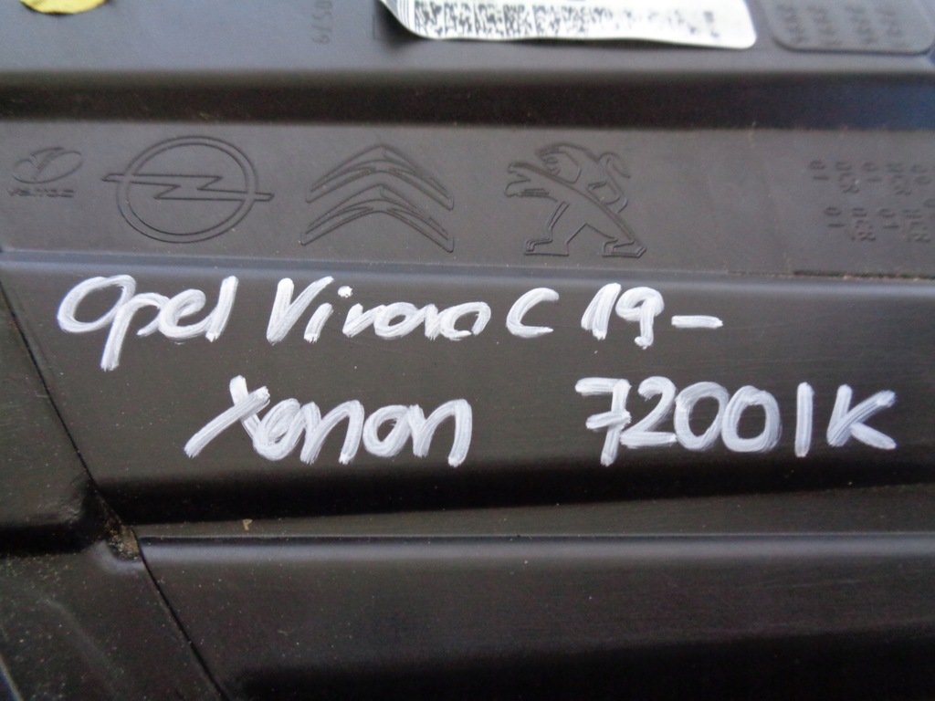 фото №7, Лампа ліва фара opel vivaro c 19- zafira d ксенон