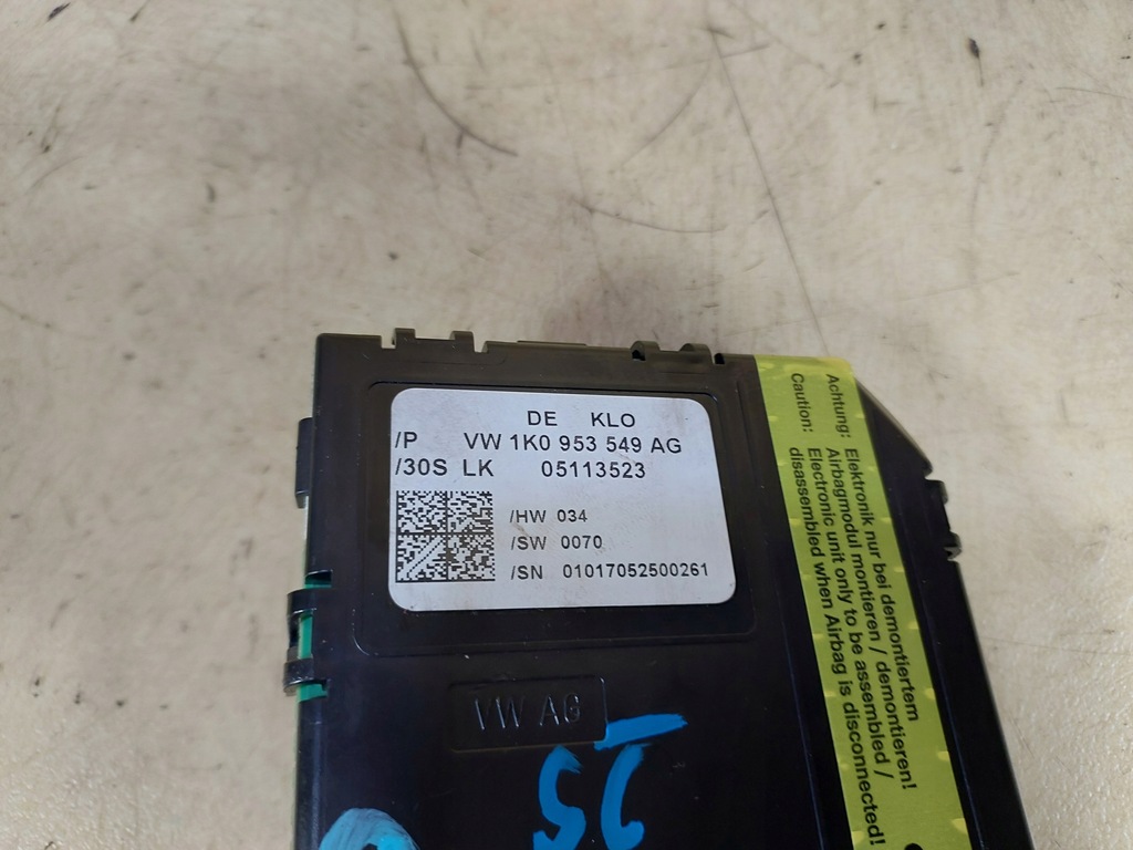 фото №4, Octavia ii модуль kąta поворота 1k0953549ag