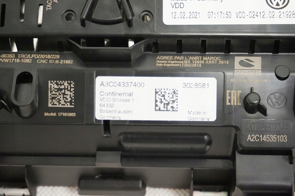 фото №9, Счетчик виртуальный lcd vw arteon 3h fl 3g0920420b