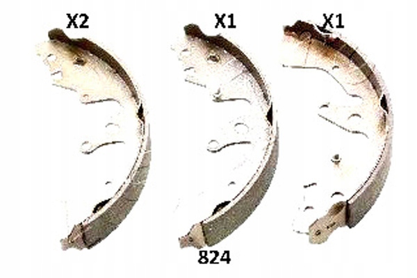 фото №1, Ashika гальмівні колодки гальмівні suzuki grand vitara ii