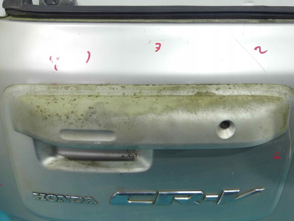 фото №10, Кришка багажника задня honda cr-v i сріблястий