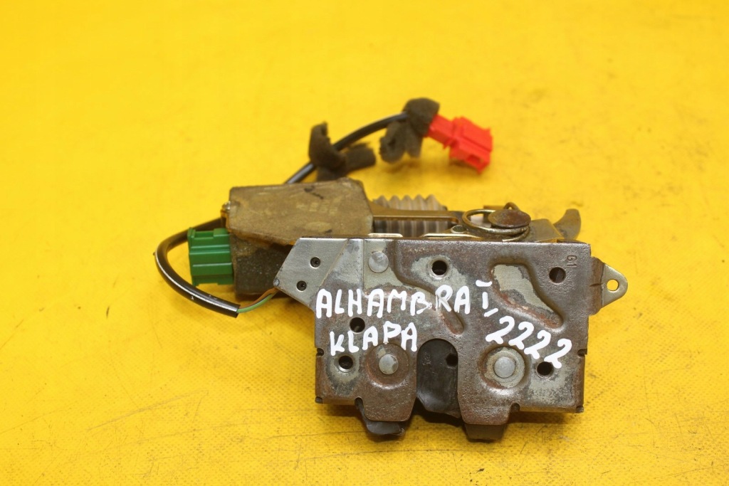 фото №1, Замок крышки багажника задняя seat alhambra i 7m1827501