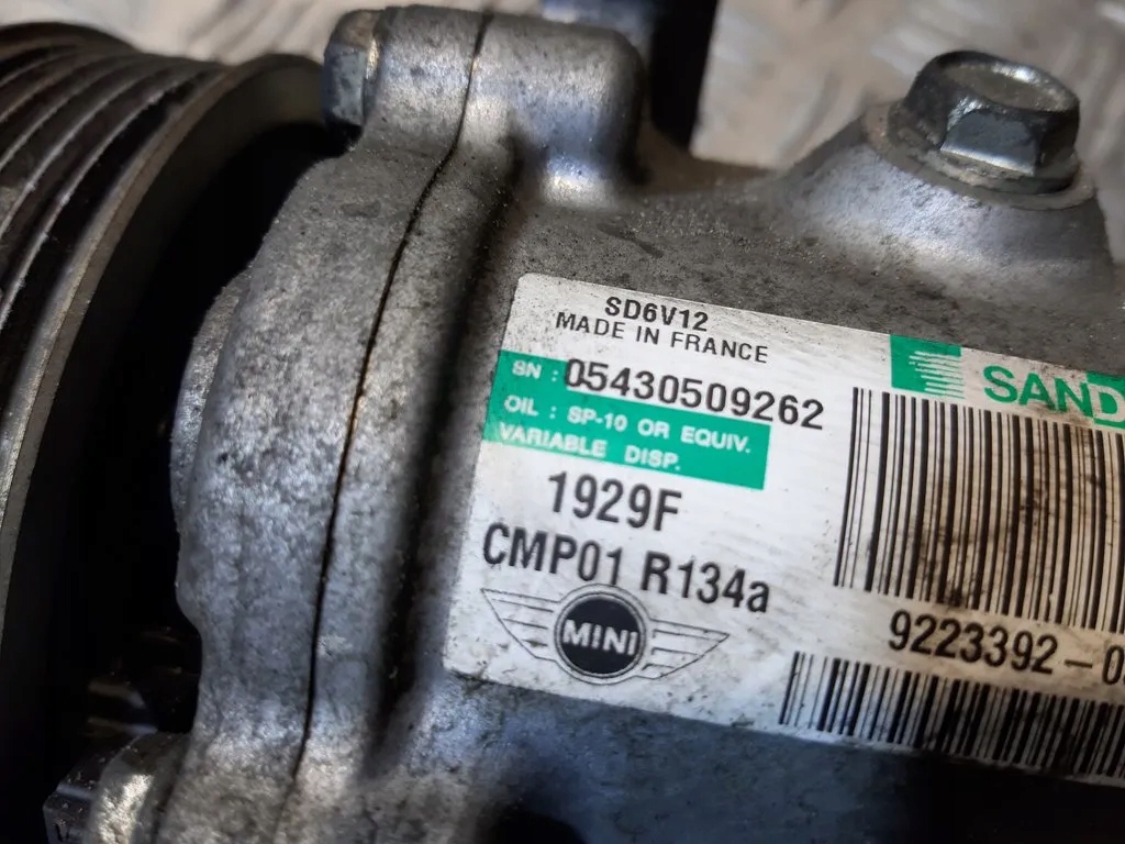 фото №2, Mini cooper r56 922339203 компресори кондиціонера