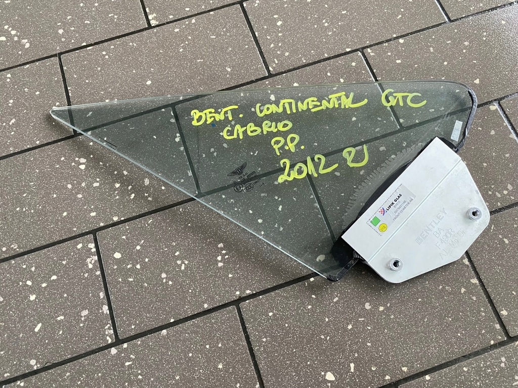 фото №1, Стекло дверь правая bentley continental gtc cabrio 3w7845114b