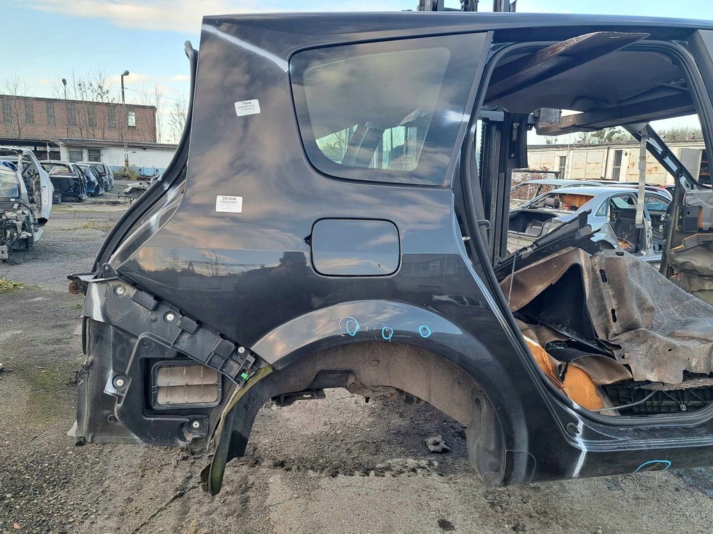 фото №1, Renault grand scenic ii четверть крыло задняя правый