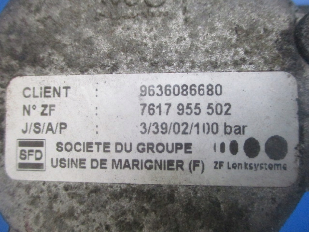 фото №8, Citroen c5 i 2.0hdi насос усилителя 9636086680 zf 7617955502