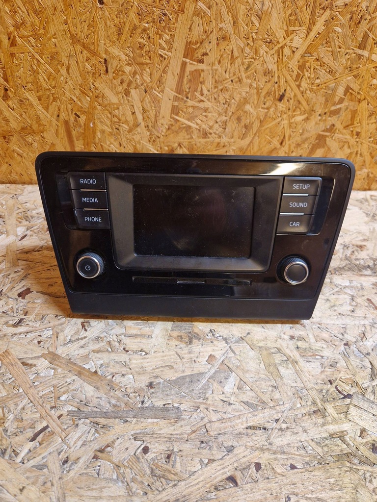 фото №1, Skoda rapid nh 2017 панель / радіопрогравач cd/dvd/gps