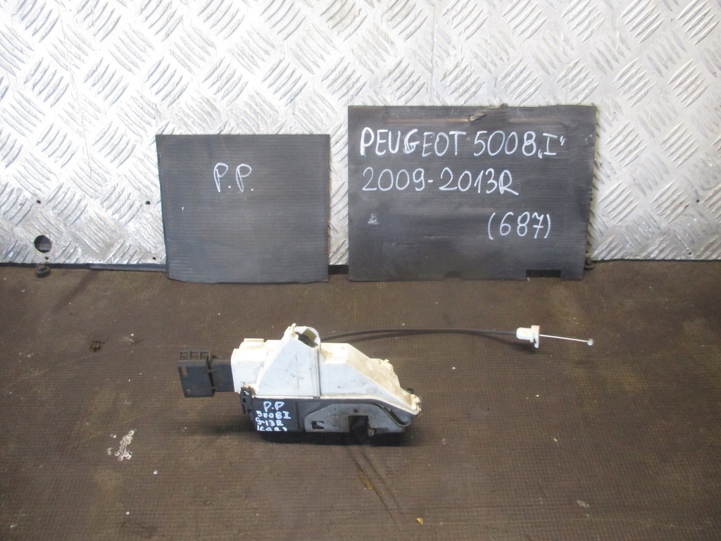 фото №1, Замок правий перед peugeot 5008 i 09-13r