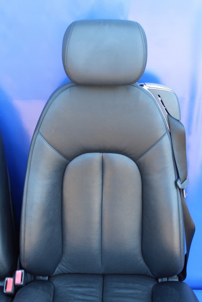 фото №11, Сидіння комплект + заднє сидіння чорні перфоровані mercedes w215 c215 cl cl500 lift