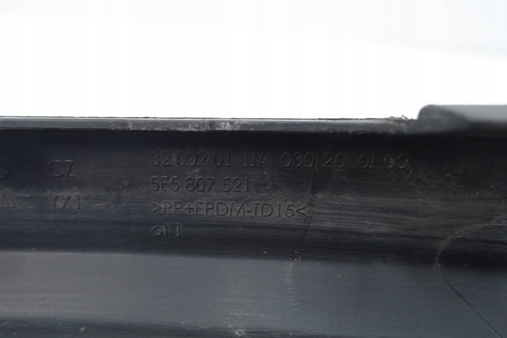 фото №12, Диффузор спойлер бампера skoda octavia iii sedan