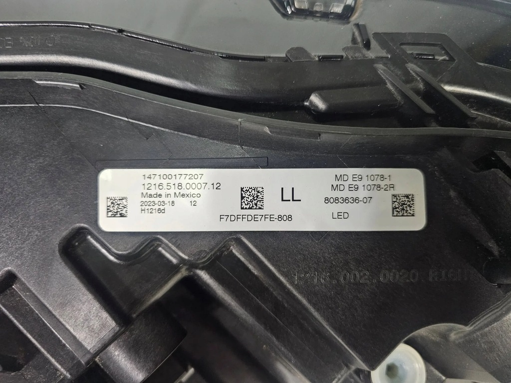 фото №15, Лампа правая перед bmw 2 g42 shadow black full led 8083636-07