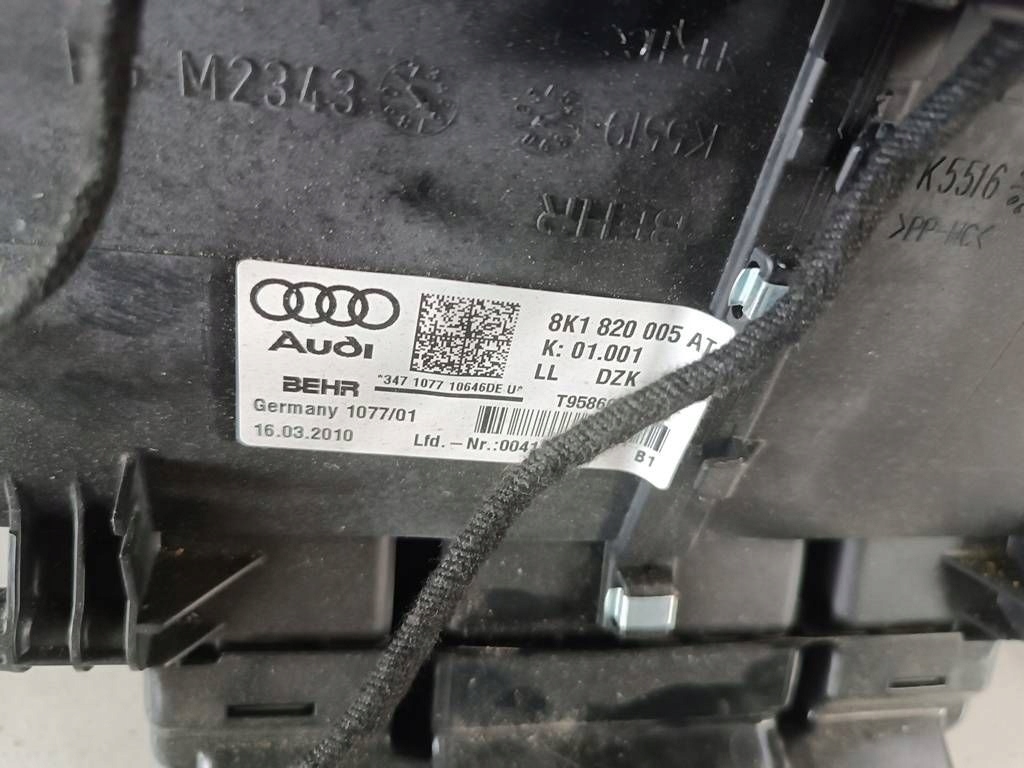 фото №9, Audi a5 8t 8f 2010 5d sportback отопитель комплектная