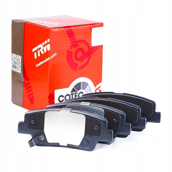 фото №1, Гальмівні колодки гальмівні kia soul 2009 - задня комплект trw