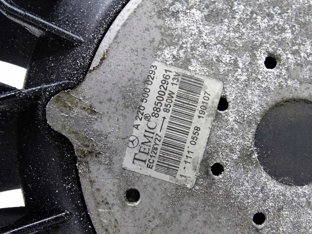 фото №15, Вентилятор радіатора корпус модуль mercedes ml w164 4.0 cdi a1645000393