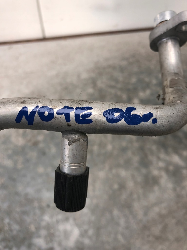 фото №5, Шланг кондиціонера nissan note e11 924809u20