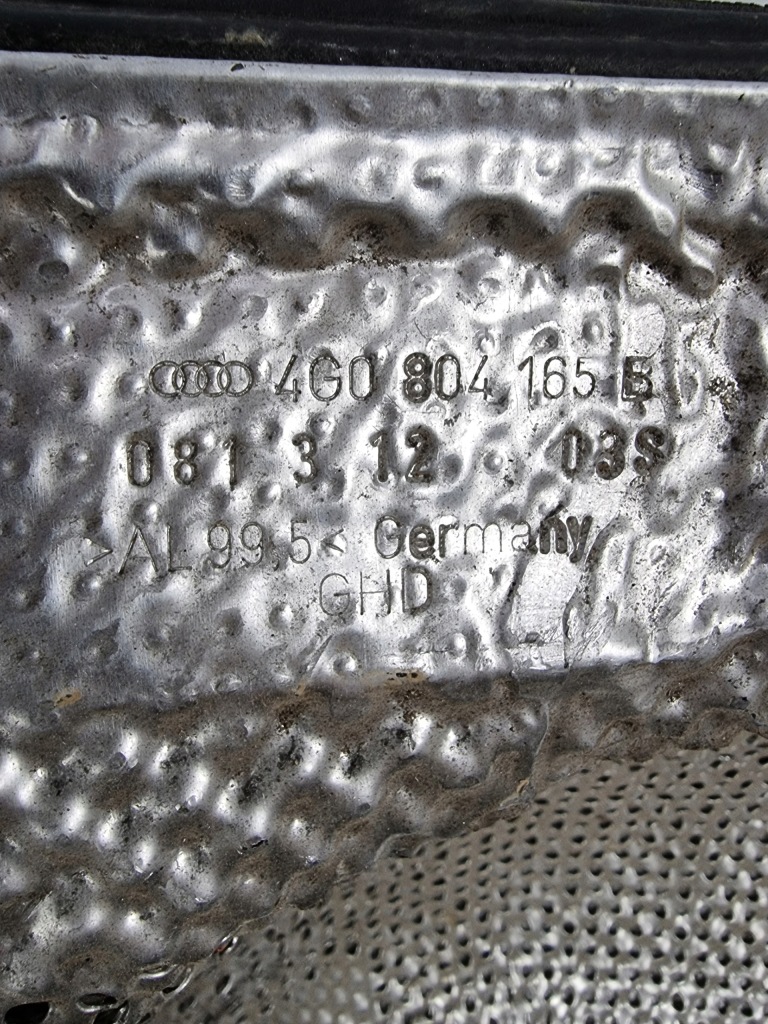 фото №4, Audi a6 a7 защита тепловая стены 4g0804165b