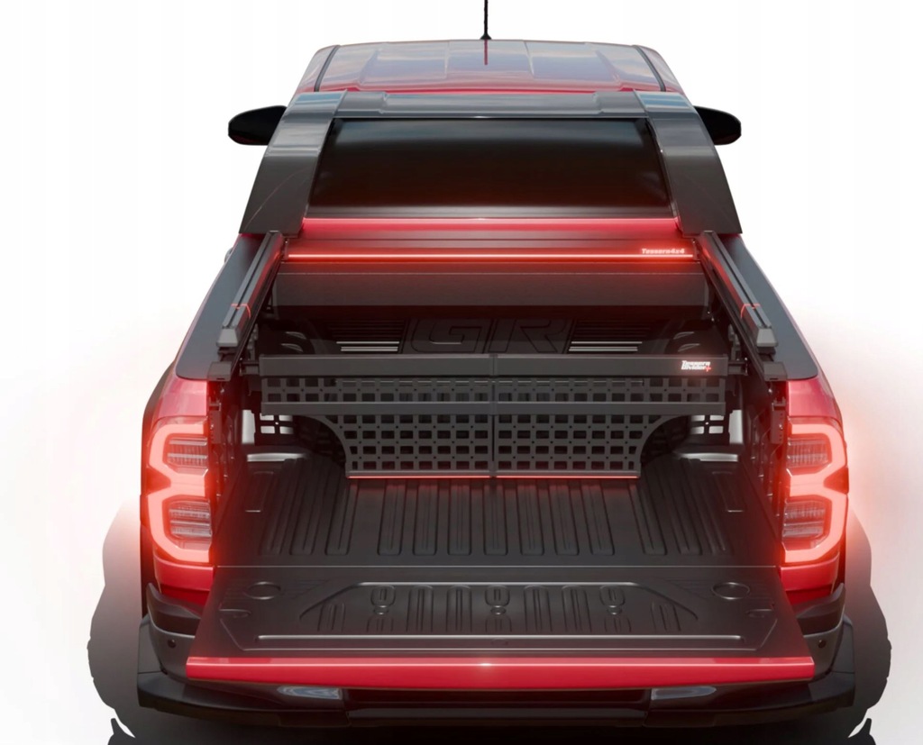 фото №7, Шторка обшивка рулонна кузов алюмінієва електрична toyota hilux gr 2024+