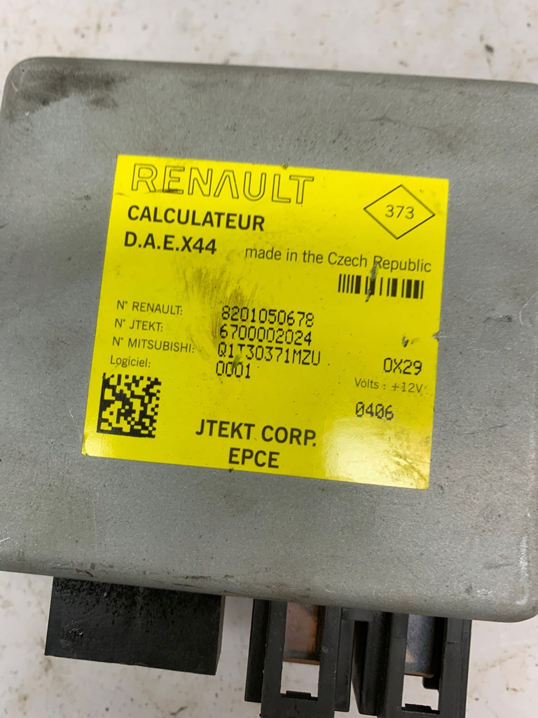 фото №2, Бортовой компьютер блок управления renault 8201050678
