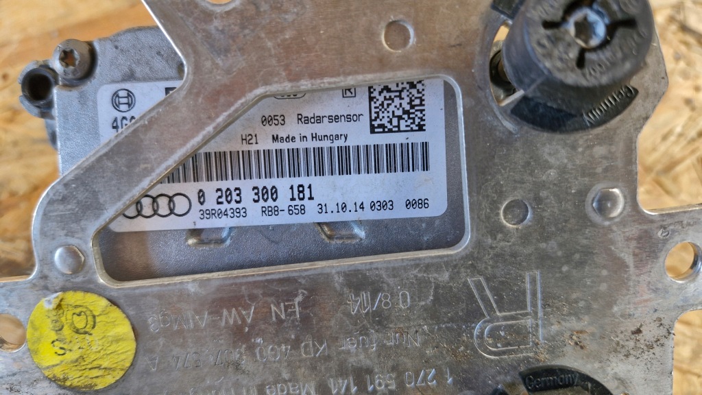 Audi a6 c7 4g0 радар правый перед distronic 4g0907561b Доставка