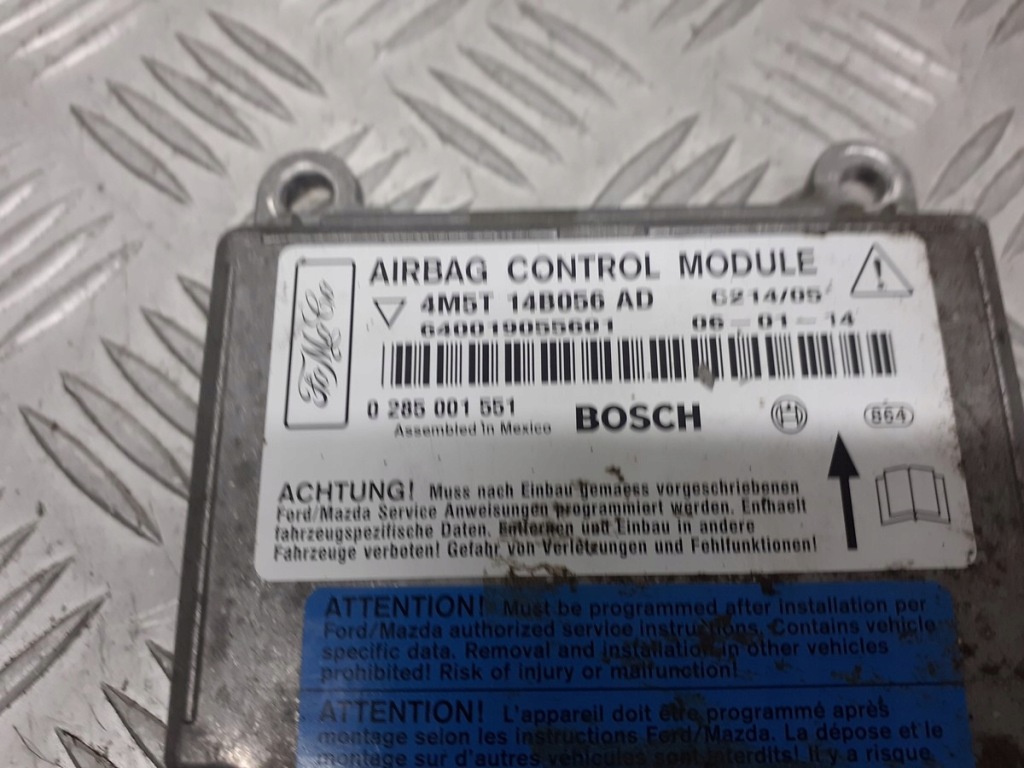 Модуль подушка безпеки ford focus c-max 4m5t14b056ad Оригінал