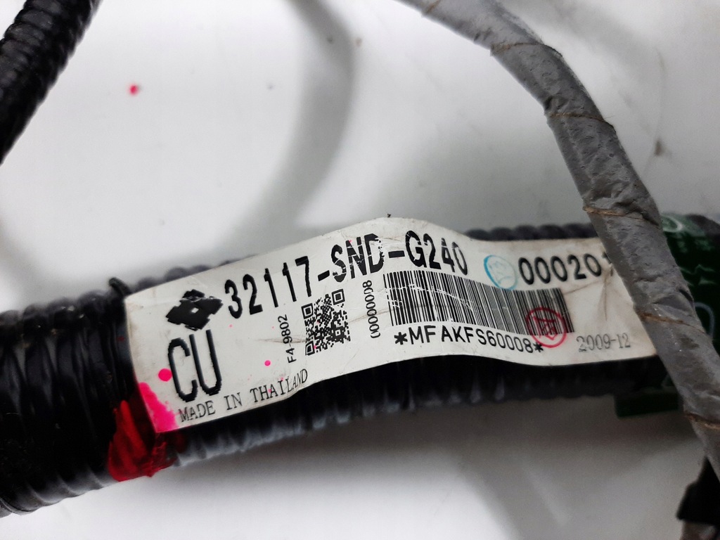 фото №12, Honda civic viii sedan 1.3 ima 10r джгут електропроводка панелі 32117-snd-g240