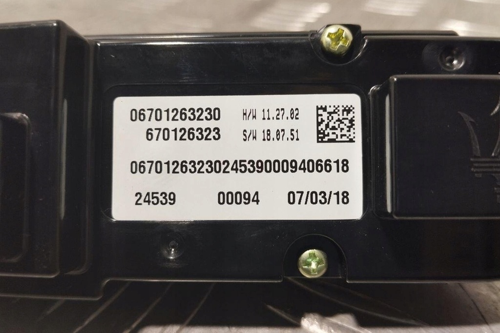 фото №8, Датчик температуры выхлопных газов maserati levante suv m161 06701263230