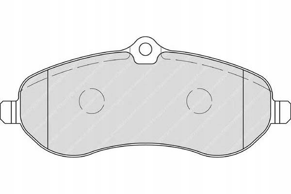 фото №2, Тормозные колодки тормозные citroen перед jumpy scudo expert