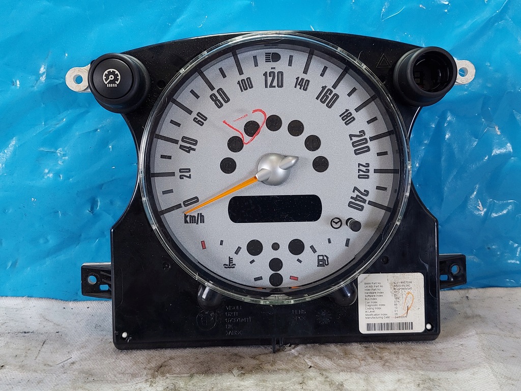 фото №1, Лічильник приладова панель mini r50 r53 1.6 b 62116957298