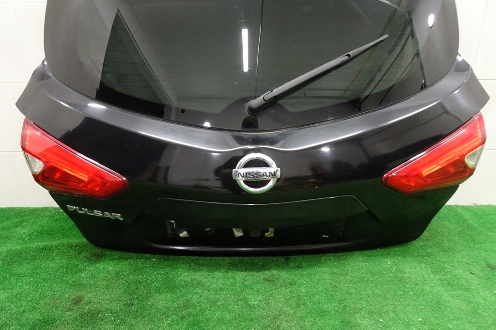 фото №6, Nissan pulsar крышка багажника задняя комплектная стекло лампы камера 2014-