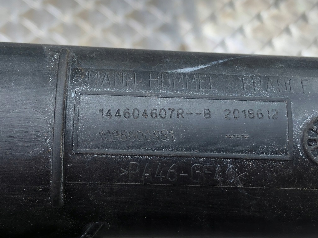 фото №4, Шланг повітря renault оригінальний номер 144604607r