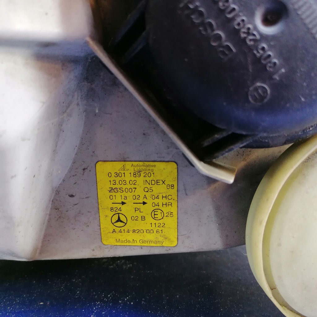 фото №10, Mercedes vaneo фара лампа перед левый eu a4148200061