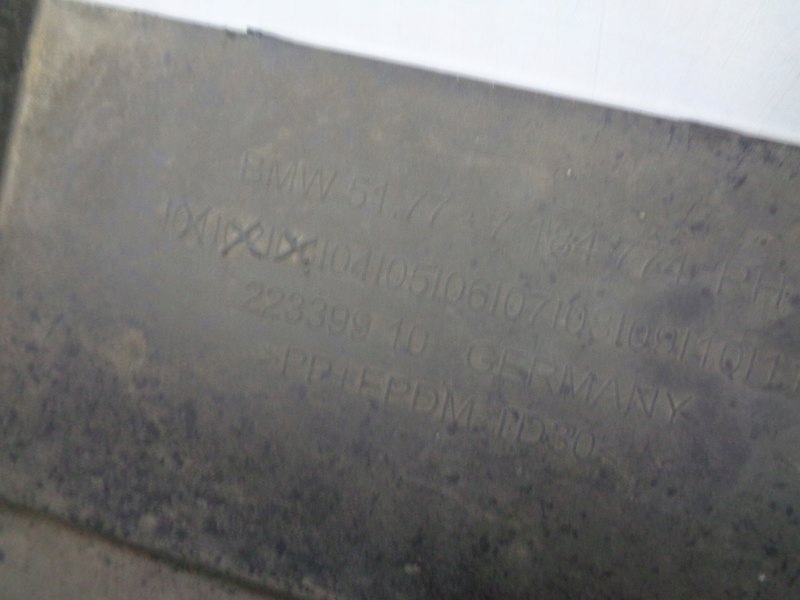 фото №6, Bmw 5 f10 f11 молдинг порог порог правый